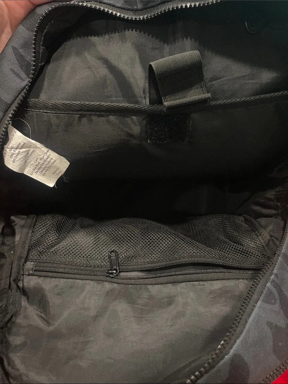 BURLEBO Black Camo Men’s Backpack